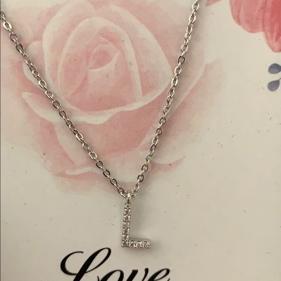 “L” Love Necklace - Picture 2 of 8